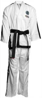 Dobok Master Instructor   Air Deluxe  , aprobat ITF, Top Ten, Alb, 190 cm