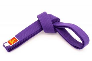 Karate belt - purple, size 220 cm