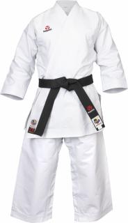 Karate-Gi Katamori, aprobat WKF, Hayashi, Alb, 180 cm
