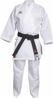 Karate-Gi KUMITE, aprobat de WKF, Hayashi, Alb, 140 cm