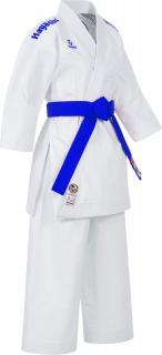 Karate Gi , œJingu,   - Alb, broderie albastra, marime 165 cm