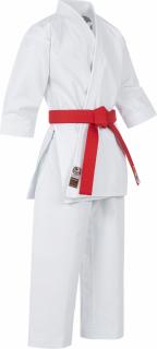Karate gi , œTenno Premium,   - Alb, broderie alba, marime 140 cm