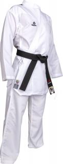 Karate-Gi   Premium Kumite  , aprobat WKF, Hayashi, Alb cu broderie albastra, 175 cm