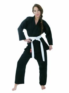 Karate - GI , zKirin,   - Negru, dimensiuni 120 cm