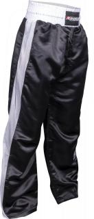 Kickboxing pants - size L   180 cm, black-white