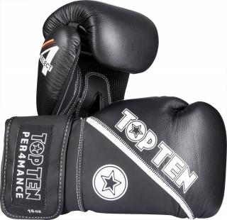 Manusi Box , œ4select,   piele - negru, 14 oz