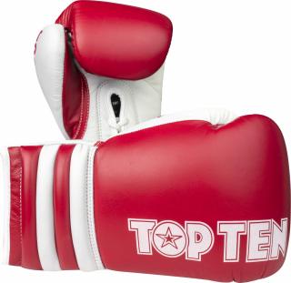 Manusi box , œPro Twister,  , Top Ten, Rosu-Alb,10 oz