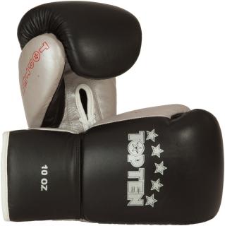 Manusi box   Profi  , Top Ten, Negru-Argintiu, 8oz