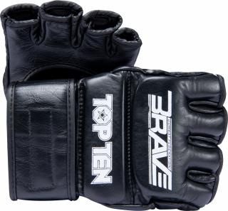 Manusi competitie MMA , œBRAVE,   - Negru, Marime L