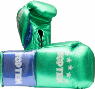 Manusi de box , œPro MX,   Verde cu Albastru, 8 oz, StandardCut