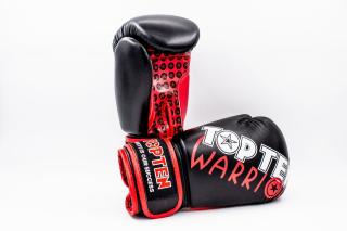 Manusi de box   Warrior  , Top Ten Negru, 10oz