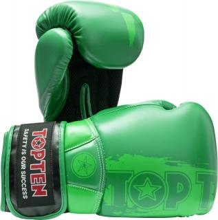 Manusi de box , zPower Ink Dual,  , Top Ten, Verde, 12 oz