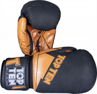 Manusi de box , zSplitter,   - 12 oz, negru -portocaliu