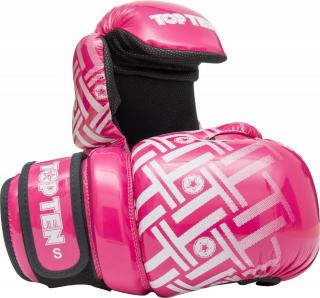 Manusi de kickboxing , œGlossy Block PRISM,  , Top Ten, roz, L