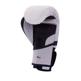 Manusi lavabile Kickboxing C-GEAR Sport Discipline (aprobare WAKO) negru-gri 10 Oz
