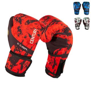 Manusi lavabile Kickboxing C-GEAR Sport Respect (aprobate WAKO) Rosu negru 10 Oz