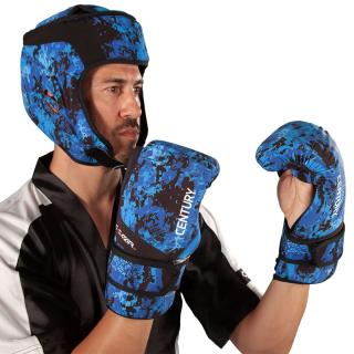 Manusi lavabile Point Fighting C-GEAR Sport Respect aprobate WAKO albastru S