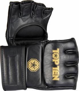 MMA competition gloves , œCompetitor,   - black-gold, size L