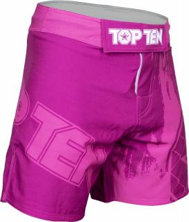 MMA-Shorts , œPower Ink,   - pink, size M
