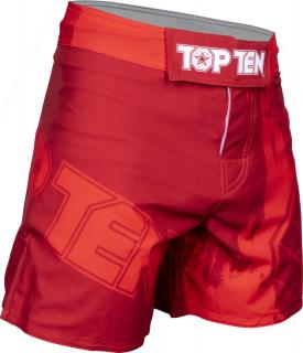 MMA-Shorts , œPower Ink,   - red, size L
