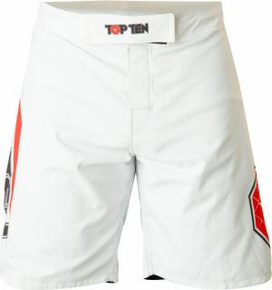 MMA-Shorts , œTriangle,   - size XL   190 cm, white-red