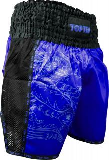 Pantaloni Kickboxing , œDragon,   - negru-albastru, marimea XL