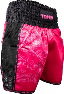 Pantaloni Kickboxing , œDragon,   - negru-roz, marimea M