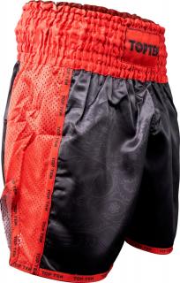 Pantaloni Kickboxing , œDragon,   - rosu-negru, marimea XL
