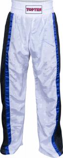 Pantaloni Kickboxing , zMesh,  , Top Ten, Alb-Negru, 130 cm