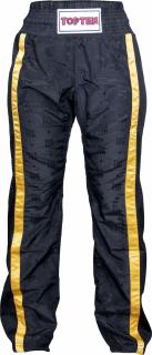 Pantaloni Kickboxing , zMesh,  , Top Ten, Negru-Auriu, 150 cm
