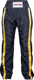Pantaloni Kickboxing , zMesh,  , Top Ten, Negru-Auriu, 180 cm