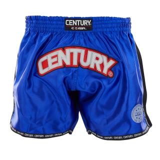 Pantaloni scurti C-GEAR K1 Muay Thai Competition, omologat WAKO, Century, Albastru Negru, M