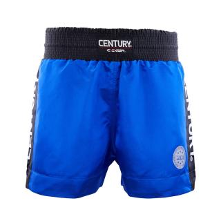 Pantaloni scurti C-GEAR Kickboxing Competition, omologati WAKO, Century, Albastru Negru, S