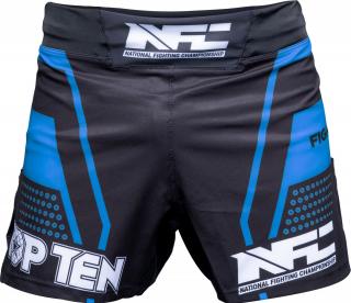 Pantaloni scurti MMA , œNFC,  , Top Ten, Albastru, M