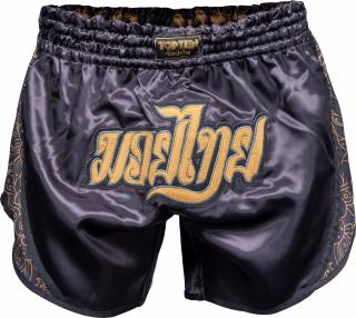 Pantaloni scurti Thaiboxing   Nong Han  , Top Ten, Negru, XL