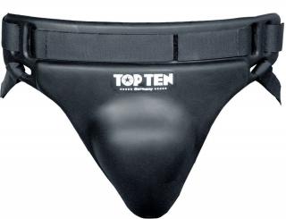 Protectie inghinala si cupa, jockstrap, Top Ten, Negru