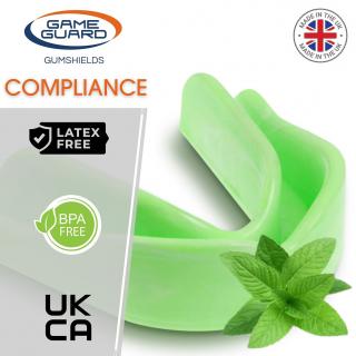 Proteza dentara, Game Guard, Verde, Seniori - aroma menta