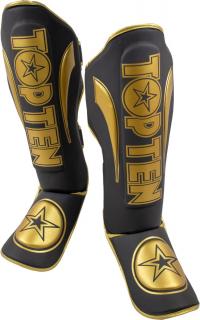 Shin- and Instep Guard , zStar Light, œ - size M, black-gold