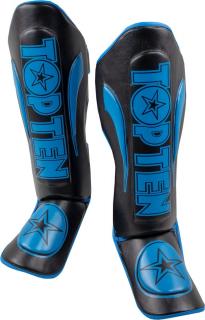 Shin- and Instep Guard , zStar Light, œ - size S, black-blue