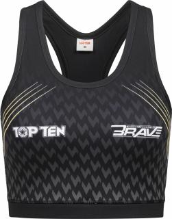 Sports Bra , œBRAVE Fight Night,   - black, size M