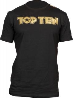 T-Shirt , œAthlete,   - black-gold, size L