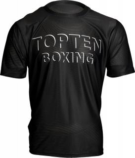 T-Shirt , œBoxing Shadow,   - black, size XS