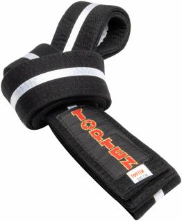 Taekwon-Do belt , œITF Junior,   - black-white, size 240 cm