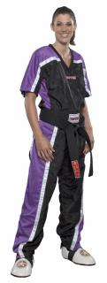 Tricou   Kickboxing Mesh  , aprobat WAKO, Top Ten, Violet, 130 cm