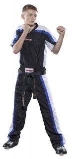 Tricou   Kickboxing Mesh  , Top Ten, Albastru-Negru, 2XL
