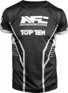 Tricou , œNFC,   - negru-alb, marime L