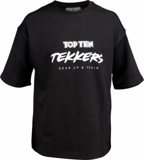 Tricou , œTKD Tekkers Fusion,   oversized - negru, marime XL