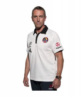 Tricou polo   WKF Karate-Do  , aprobat WKF, Hayashi, Alb, XS