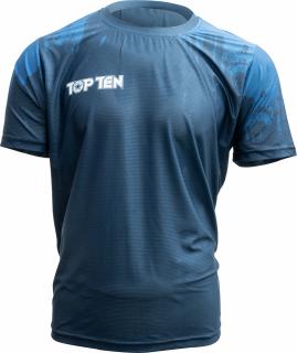 Tricou Power Ink, Top Ten, Albastru, XXL