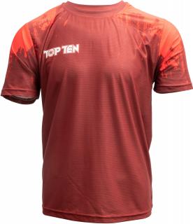 Tricou Power Ink, Top Ten, Rosu, XL